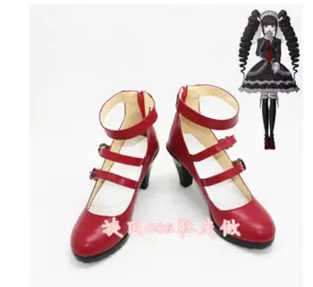 Danganronpa Celestia Ludenberg red cos Gothic lolita Cosplay Shoes Anime Custom-made
Danganronpa Celestia Ludenberg red cos Gothic lolita Cosplay Shoes Anime Custom-made
