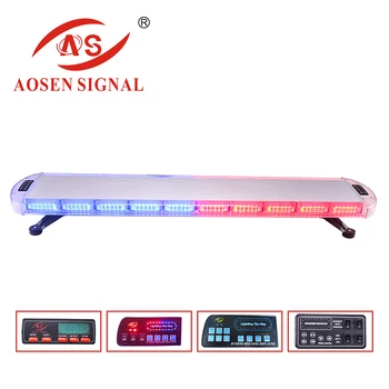 8403H LED strobe alarm warning light bar Red Blue police emergency light bar siren car lights for sale with aluminum body
8403H LED strobe alarm warning light bar Red Blue police emergency light bar siren car lights for sale with aluminum body