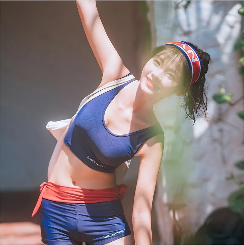 Small Peach Bathing Suit Women's 2019 New Style South Korea INS-Style Split Type Two-Piece Set Boxer Students GIRL'S Sports Swim
Small Peach Bathing Suit Women's 2019 New Style South Korea INS-Style Split Type Two-Piece Set Boxer Students GIRL'S Sports Swim