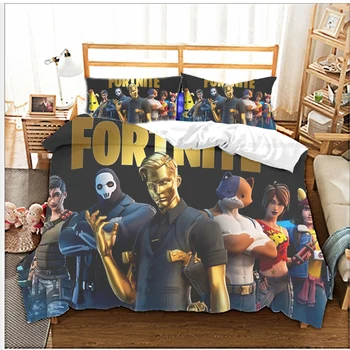 Fortnites Quilt Cover 3D Cartoon Bedclothes Game Figure Bedding Suit Printed Bed Spead Duvet Cover Child Bedroom Birthday Gift
Fortnites Quilt Cover 3D Cartoon Bedclothes Game Figure Bedding Suit Printed Bed Spead Duvet Cover Child Bedroom Birthday Gift