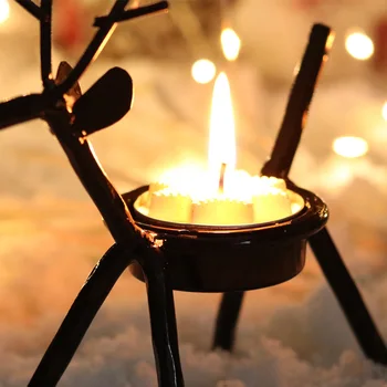Christmas candle holder creative European deer candle holder iron candle holder Iron elk candlestick
Christmas candle holder creative European deer candle holder iron candle holder Iron elk candlestick