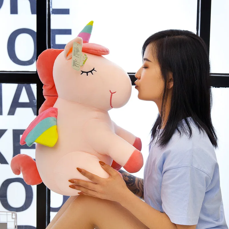 New Style Unicorn Doll Software Rainbow Angel Unicorn Plush Toys Cute Mythical Creatures My Little Muppet Doll
New Style Unicorn Doll Software Rainbow Angel Unicorn Plush Toys Cute Mythical Creatures My Little Muppet Doll