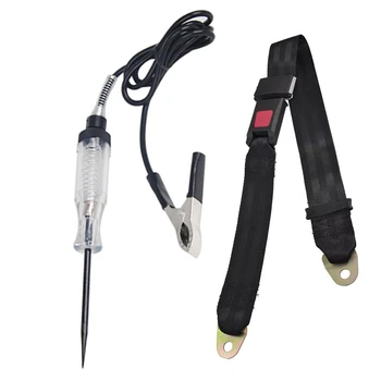 2 Pcs Car Accessories:1 Pcs Two Point Auto Car Safety Seat Belt Lap & 1 Pcs 6V-12V Auto Electrical Circuit Tester
2 Pcs Car Accessories:1 Pcs Two Point Auto Car Safety Seat Belt Lap & 1 Pcs 6V-12V Auto Electrical Circuit Tester