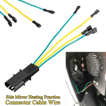 12V Side Mirror Heating Function Connector Cable Wire For BMW for electric heated wing mirror W106-A 17cm length 1PIECE
12V Side Mirror Heating Function Connector Cable Wire For BMW for electric heated wing mirror W106-A 17cm length 1PIECE