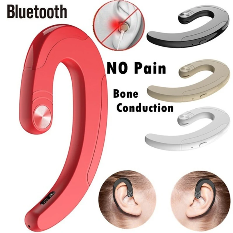 Q25 TWS Wireless Bluetooth Ear-Hook Bone Conduction Earphone Headset with Mic for iPhone/Samsung/Android Smartphone
Q25 TWS Wireless Bluetooth Ear-Hook Bone Conduction Earphone Headset with Mic for iPhone/Samsung/Android Smartphone