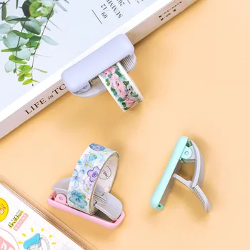 1pcs Stationery Masking Tape Cutter Mini Washi Tape Storage Organizer Dispenser School Office Portable Tape Slicer 
1pcs Stationery Masking Tape Cutter Mini Washi Tape Storage Organizer Dispenser School Office Portable Tape Slicer