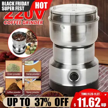 Coffee Grinder Electric Coffee Bean Grinder Coffee Beans Multifunctional Home Coffe Machine Grain Coffee Machine Kitchen Tool 
Coffee Grinder Electric Coffee Bean Grinder Coffee Beans Multifunctional Home Coffe Machine Grain Coffee Machine Kitchen Tool