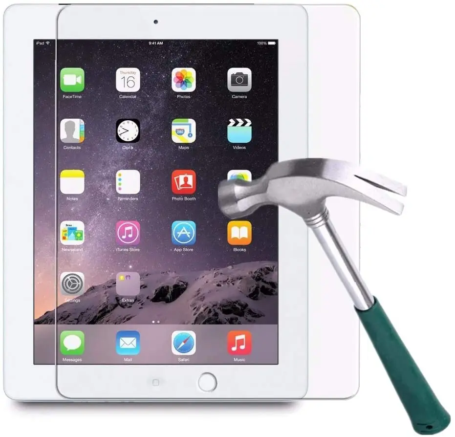 For Apple IPad 2/iPad 3/iPad 4 9.7 Inch - Tablet Screen Protector Scratch Proof Tempered Glass Protective Film
For Apple IPad 2/iPad 3/iPad 4 9.7 Inch - Tablet Screen Protector Scratch Proof Tempered Glass Protective Film