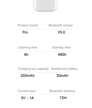 2020 new Air Pro 3 TWS 1:1 Wireless Bluetooth Earphone Headset Smart Touch Air Earbuds With Charging Case Blackpods Pro 3 Fone
2020 new Air Pro 3 TWS 1:1 Wireless Bluetooth Earphone Headset Smart Touch Air Earbuds With Charging Case Blackpods Pro 3 Fone