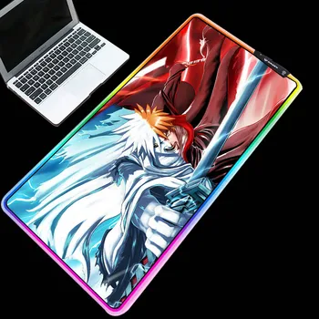 Exquisite RGB mouse pad cool anime death pattern table mat high quality LED lighting game essential keyboard pad
Exquisite RGB mouse pad cool anime death pattern table mat high quality LED lighting game essential keyboard pad