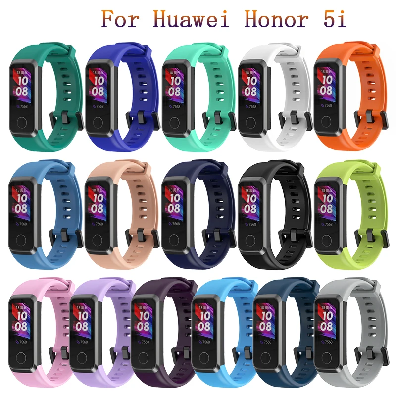 Для Huawei Honor 5i новый браслет мягкий спортивный силиконовый ремешок сменный для Band 4