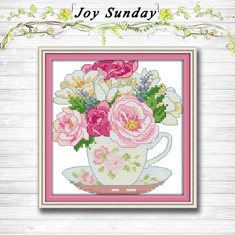 Tea and flowers rose decor painting dmc 14CT 11CT counted cross stitch kits embroidery set Needlework Set chinese cross stitch
Tea and flowers rose decor painting dmc 14CT 11CT counted cross stitch kits embroidery set Needlework Set chinese cross stitch