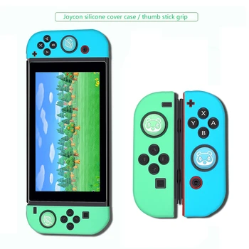 For Nintendo Switch Joy-con Cases Animal Crossing Thumb Stick Shell Cover Silicone Soft Case Protection NS Switch Accessories
For Nintendo Switch Joy-con Cases Animal Crossing Thumb Stick Shell Cover Silicone Soft Case Protection NS Switch Accessories