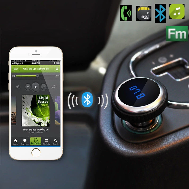 Portable LCD Smart Bluetooth Wireless Car MP3 Music Player FM Transmitter Radio Remote Handsfree With Mic Support TF Card
Portable LCD Smart Bluetooth Wireless Car MP3 Music Player FM Transmitter Radio Remote Handsfree With Mic Support TF Card