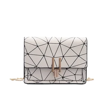 2020 New Fashion Women's Chain Bag Lock Crack Small Square Bag Single Shoulder Messenger Bag
2020 New Fashion Women's Chain Bag Lock Crack Small Square Bag Single Shoulder Messenger Bag