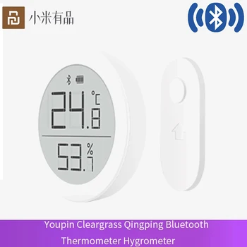 Youpin Cleargrass Qingping Bluetooth Thermometer Hygrometer Temperature Humidity Sensor for Apple Siri HomeKit/Mi Mijia App Home
Youpin Cleargrass Qingping Bluetooth Thermometer Hygrometer Temperature Humidity Sensor for Apple Siri HomeKit/Mi Mijia App Home