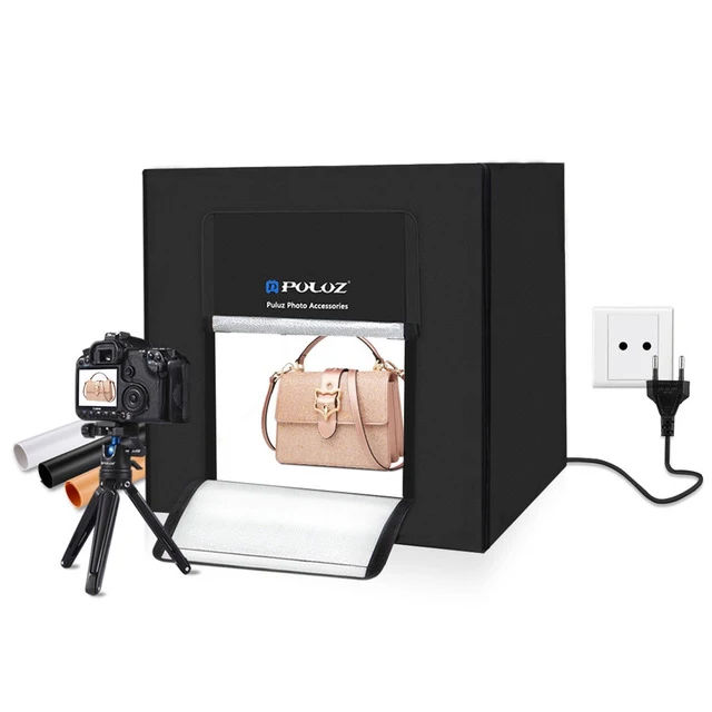 PULUZ PU5080 80cm Photography Photo Studio Softbox Tent 5500LM 5500K 80W White Light Shooting Tent Softbox Photo Studio Kits
PULUZ PU5080 80cm Photography Photo Studio Softbox Tent 5500LM 5500K 80W White Light Shooting Tent Softbox Photo Studio Kits