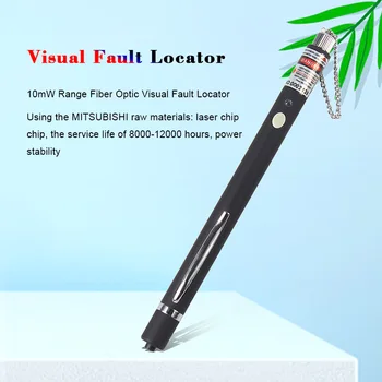 OUTEST 10mw Visual Fault Locator fault detection Cable Tester for optic power meter 2.5mm Universal SC/FC/ST Connector/Detector
OUTEST 10mw Visual Fault Locator fault detection Cable Tester for optic power meter 2.5mm Universal SC/FC/ST Connector/Detector