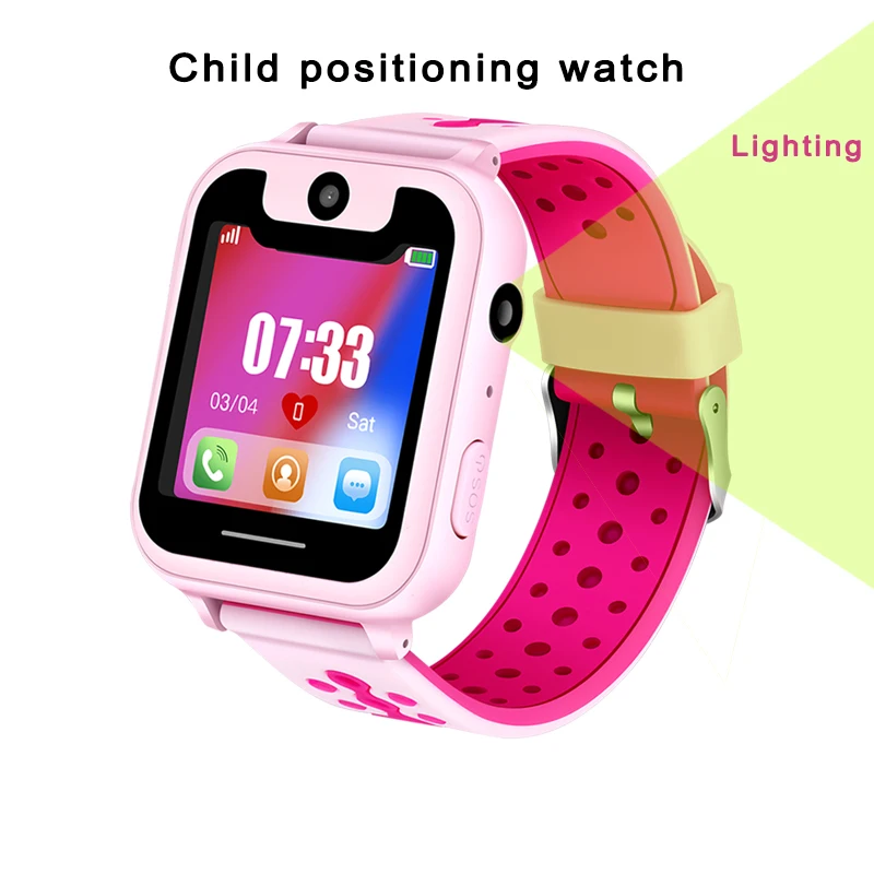 Детские Смарт часы LIGE для детей экстренные вызовы локатор трекер защита от