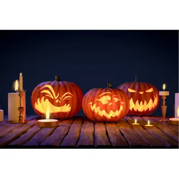 Halloween Night Decor Backdrop Horror Pumpkin Candle Photography Background Family Party Decoration Photo Booth Studio Props
Halloween Night Decor Backdrop Horror Pumpkin Candle Photography Background Family Party Decoration Photo Booth Studio Props