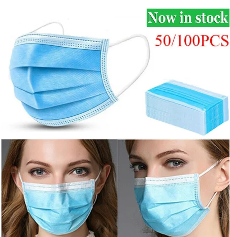 50pcs Face Mouth Protective Mask Disposable Protect 3 Layers Filter Dustproof Earloop Non Woven Mouth Masks 48 hours Shipping
50pcs Face Mouth Protective Mask Disposable Protect 3 Layers Filter Dustproof Earloop Non Woven Mouth Masks 48 hours Shipping