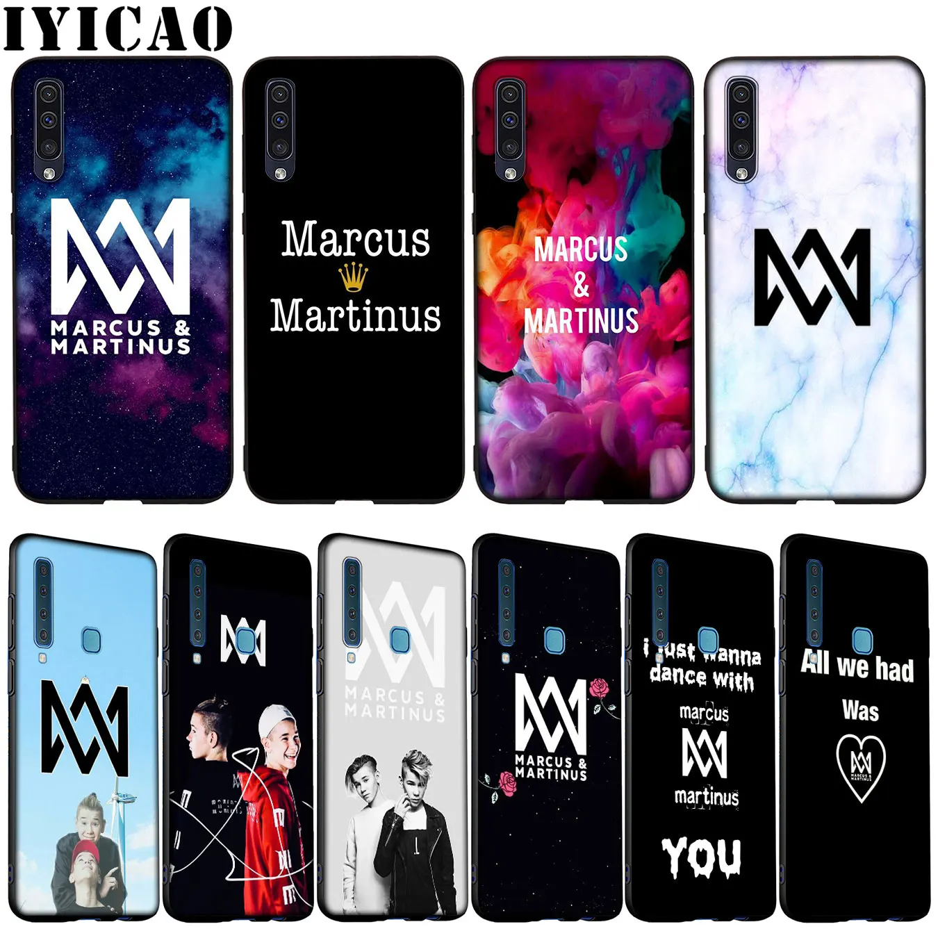 IYICAO Marcus & Martinus Soft Silicone Case for Samsung Galaxy A70 A60 A50 A40 A30 A20 A10 M10 M20 M30 M40 Cover
IYICAO Marcus & Martinus Soft Silicone Case for Samsung Galaxy A70 A60 A50 A40 A30 A20 A10 M10 M20 M30 M40 Cover