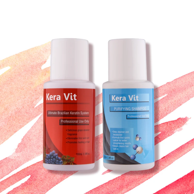 Keratin Hair Treatment 5% Formaldehyde Content 100ML Keratin and Deep Clean 100ML Purifying Shampoo Grape Smell
Keratin Hair Treatment 5% Formaldehyde Content 100ML Keratin and Deep Clean 100ML Purifying Shampoo Grape Smell
