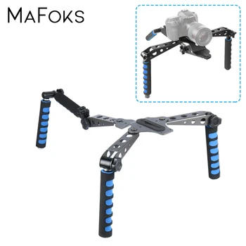 Aluminium Alloy Foldable Steady DSLR Rig System with Shoulder Mount For Video Stabilization Digital SLR Cameras and Camcorders
Aluminium Alloy Foldable Steady DSLR Rig System with Shoulder Mount For Video Stabilization Digital SLR Cameras and Camcorders