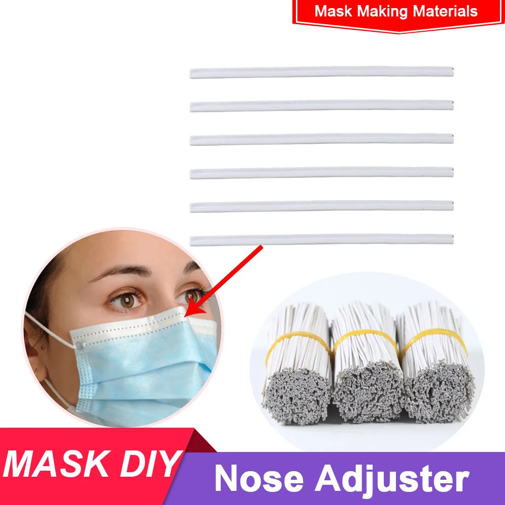 200pcs DIY Face Mask Nose Adjuster Nose Bridge Nose Clips Elastic Band Rubber Band Elasticity Strap Face Mask Rope Wholesale
200pcs DIY Face Mask Nose Adjuster Nose Bridge Nose Clips Elastic Band Rubber Band Elasticity Strap Face Mask Rope Wholesale