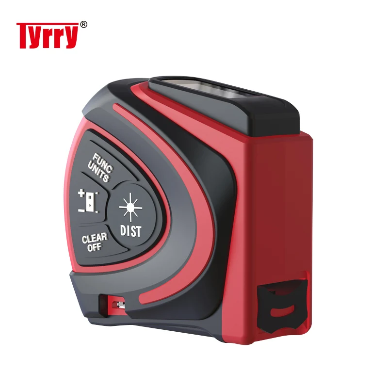 TYRRY Laser Distance Meter 40M 60M Range Finder Digital Laser Rangefinder Roulette trena Laser Tape Measure
TYRRY Laser Distance Meter 40M 60M Range Finder Digital Laser Rangefinder Roulette trena Laser Tape Measure
