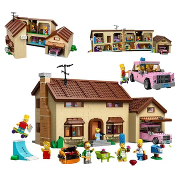 NEW 83005 Simpsons House Building Block Model Bricks For 2575Pcs Child Toy Gift Compatible Lepining 71016 Brithday Gift
NEW 83005 Simpsons House Building Block Model Bricks For 2575Pcs Child Toy Gift Compatible Lepining 71016 Brithday Gift