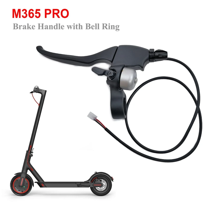 2 in 1 Electric Scooter Brake Handle Brake Lever with Aluminum Alloy Bell Ring for 8.5 Inch Scooter Accessories
2 in 1 Electric Scooter Brake Handle Brake Lever with Aluminum Alloy Bell Ring for 8.5 Inch Scooter Accessories
