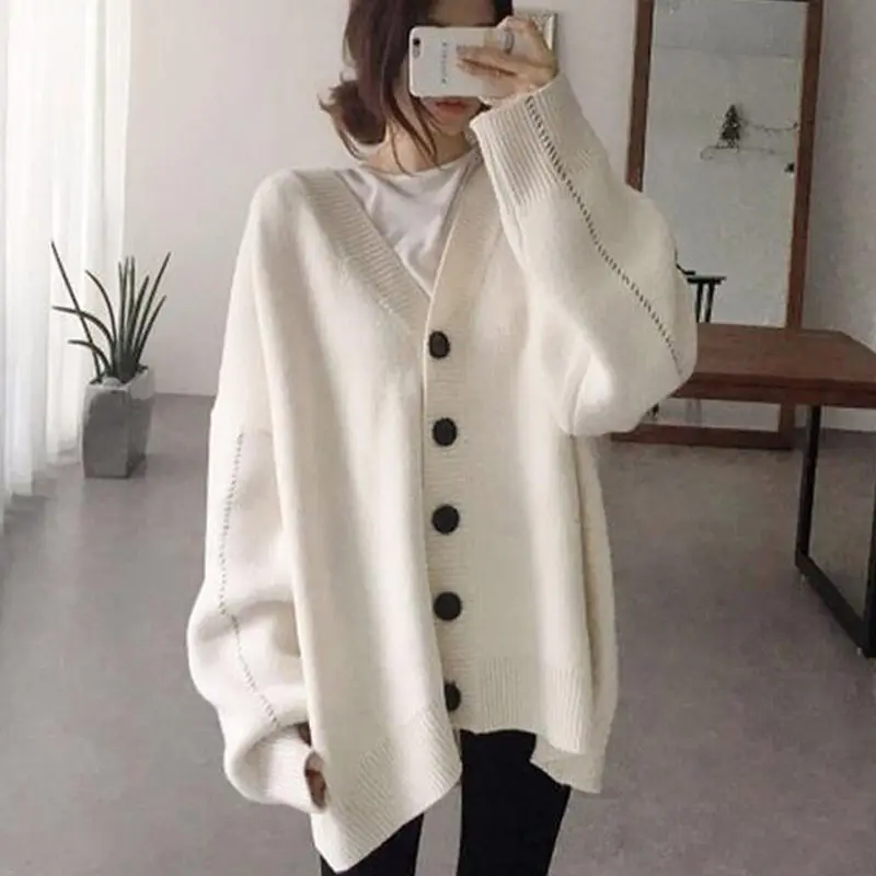 spring/autumn women sweaters knitted loose casual sweaters autumn women clothing cardigans maternity sweaters women coat
spring/autumn women sweaters knitted loose casual sweaters autumn women clothing cardigans maternity sweaters women coat