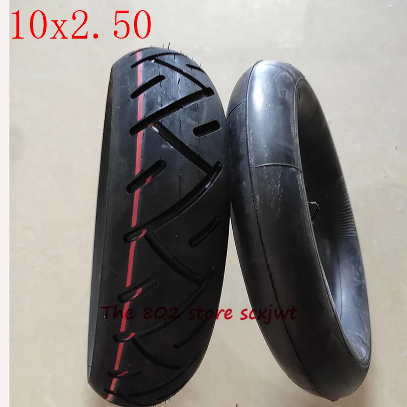 

High quality speedway 10x2.50 inner and outer tire 10*2.50 tube tyre electric scooter Explosion-proof tires Advanced tire