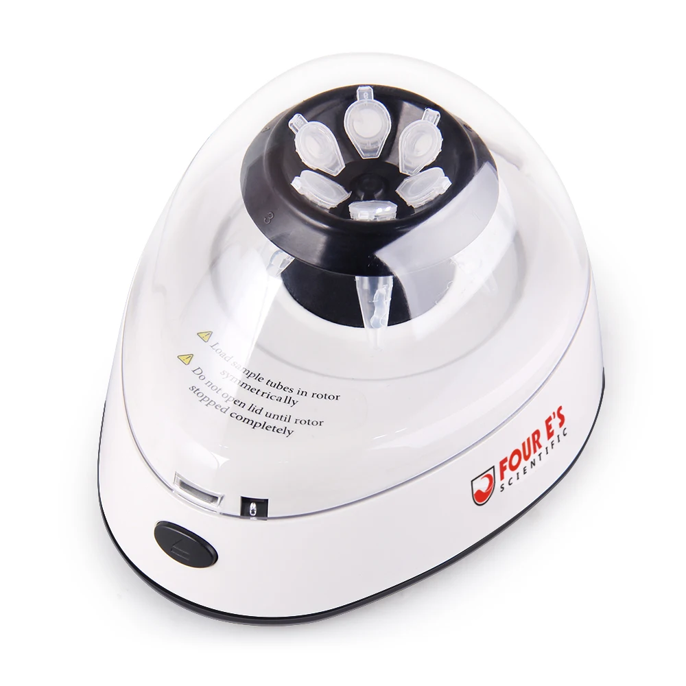 Mini Centrifuge with 2 Interchangeable Rotors, Circular Rotor for 0.2/0.5/1.5/2mL Tube Capacity, Strip Rotor for 0.2mL Tube
Mini Centrifuge with 2 Interchangeable Rotors, Circular Rotor for 0.2/0.5/1.5/2mL Tube Capacity, Strip Rotor for 0.2mL Tube
