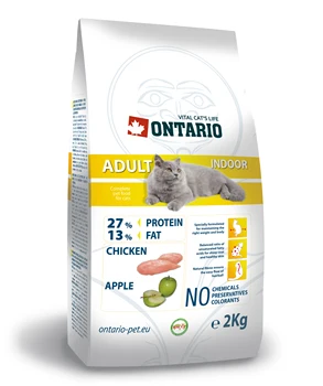 Ontario for pet cats with chicken 10 kg x 1 pc 
Ontario for pet cats with chicken 10 kg x 1 pc