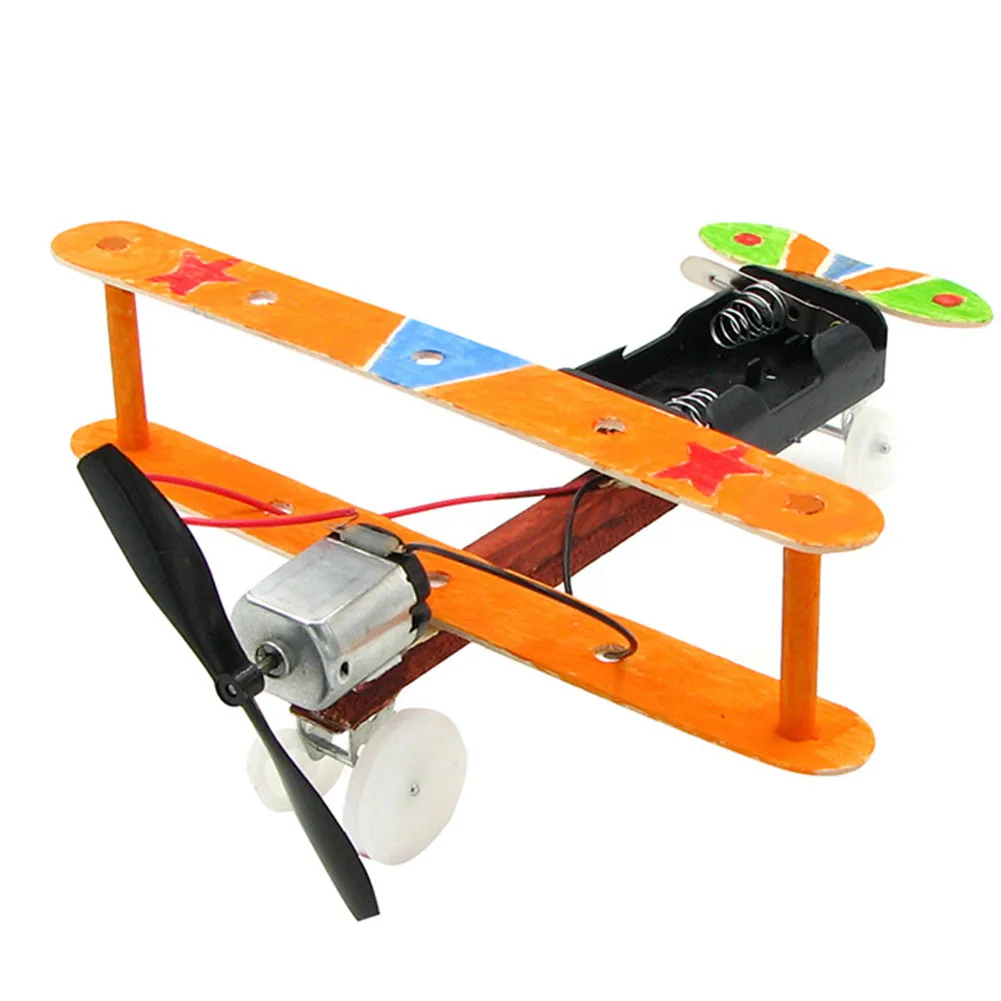 Technology Craft DIY Wood Educational Kids Gift Battery Powered Power Gliding Model Propeller Aerodynamics Aircraft Toy School
Technology Craft DIY Wood Educational Kids Gift Battery Powered Power Gliding Model Propeller Aerodynamics Aircraft Toy School