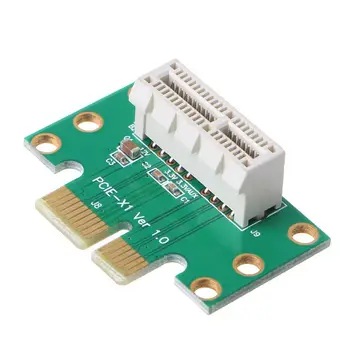 PCI-E PCI Express X1 Adapter Riser Card PCI E PCIE X1 to X1 Slot Converter Card 90 Degree for 1U Server Chassis
PCI-E PCI Express X1 Adapter Riser Card PCI E PCIE X1 to X1 Slot Converter Card 90 Degree for 1U Server Chassis