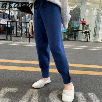 Asapgot Fashion 2020 Winter High Waist Women's Harem Pants Woolen Women Plus Size Casual Solid Warm Female Long Women Trousers
Asapgot Fashion 2020 Winter High Waist Women's Harem Pants Woolen Women Plus Size Casual Solid Warm Female Long Women Trousers