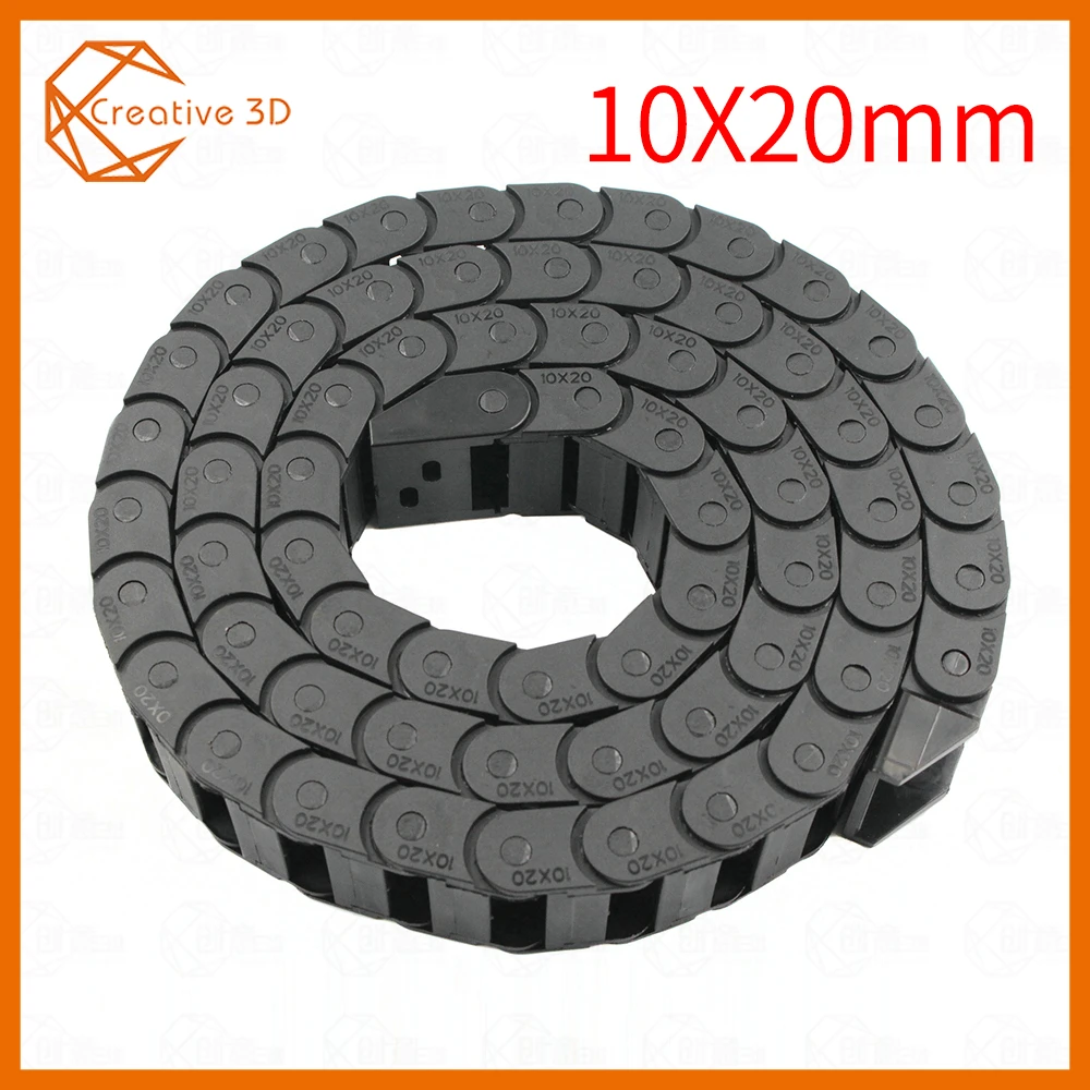 10x20mm Transmission Chains L 1M Plastic Towline Transmission Drag Chain Machine L1000mm for CNC Router Machine Tools 10*20mm
10x20mm Transmission Chains L 1M Plastic Towline Transmission Drag Chain Machine L1000mm for CNC Router Machine Tools 10*20mm