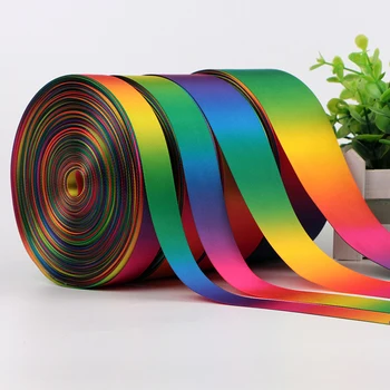 50Yard/Roll Rainbow Ribbon Satin Ribbons DIY Artificial Silk Roses Supplies Handicraft Sewing Accessories Material Wedding Gift#
50Yard/Roll Rainbow Ribbon Satin Ribbons DIY Artificial Silk Roses Supplies Handicraft Sewing Accessories Material Wedding Gift#