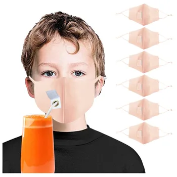 6PC Child Solid Drinking Masque With Hole For Straw And Breather Piston Reusable Masque Keep Mascarillas Safety Protections
6PC Child Solid Drinking Masque With Hole For Straw And Breather Piston Reusable Masque Keep Mascarillas Safety Protections