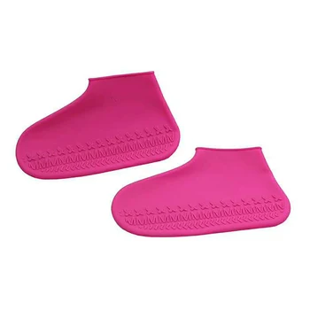 

Impermeável sapato capa silicone material unisex sapatos protetores botas de chuva para dias chuvosos ao ar livre indoor