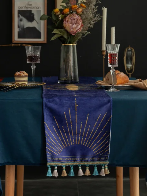 star moon blue chenille table runner tassel waterproof fabric tablecloth TV cabinet cloth dustproof towel
star moon blue chenille table runner tassel waterproof fabric tablecloth TV cabinet cloth dustproof towel