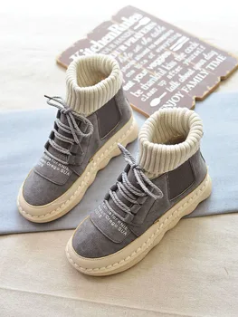 Mori Girl Retro Martin Boots Literary Wild Socks Boots Handmade Soft-Sole Comfort Women's Ankle Boots Students Flat Casual Shoes
Mori Girl Retro Martin Boots Literary Wild Socks Boots Handmade Soft-Sole Comfort Women's Ankle Boots Students Flat Casual Shoes