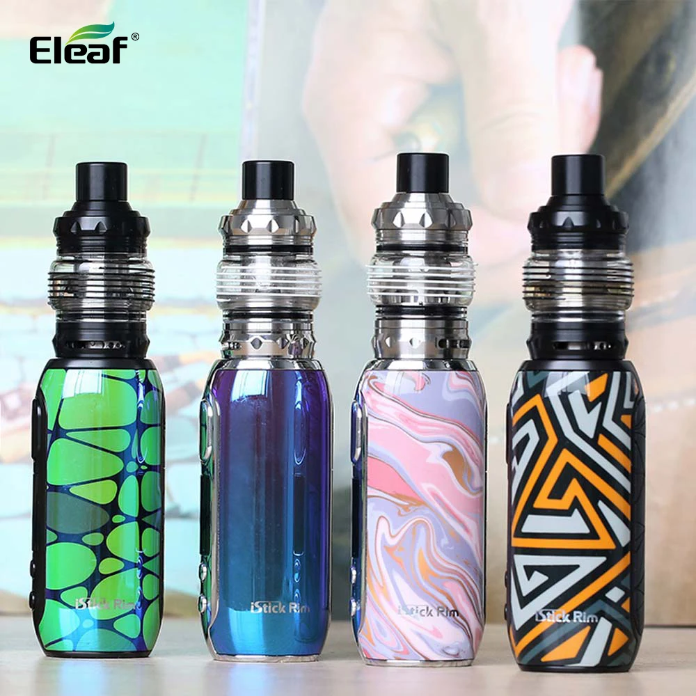 Original Eleaf iStick Rim with MELO 5 Box kit 80W max Built 3000mAh battery Fit EC-M 0.15ohm Head Electronic Cigarette | Электроника