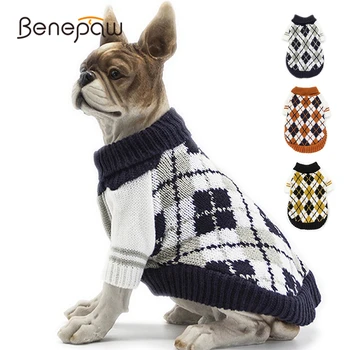 Benepaw Cosy Plaid Dog Sweaters For Small Medium Dogs Fashion Autumn Winter Christmas Pet Jumper Pullover Cat Puppy Clothes
Benepaw Cosy Plaid Dog Sweaters For Small Medium Dogs Fashion Autumn Winter Christmas Pet Jumper Pullover Cat Puppy Clothes