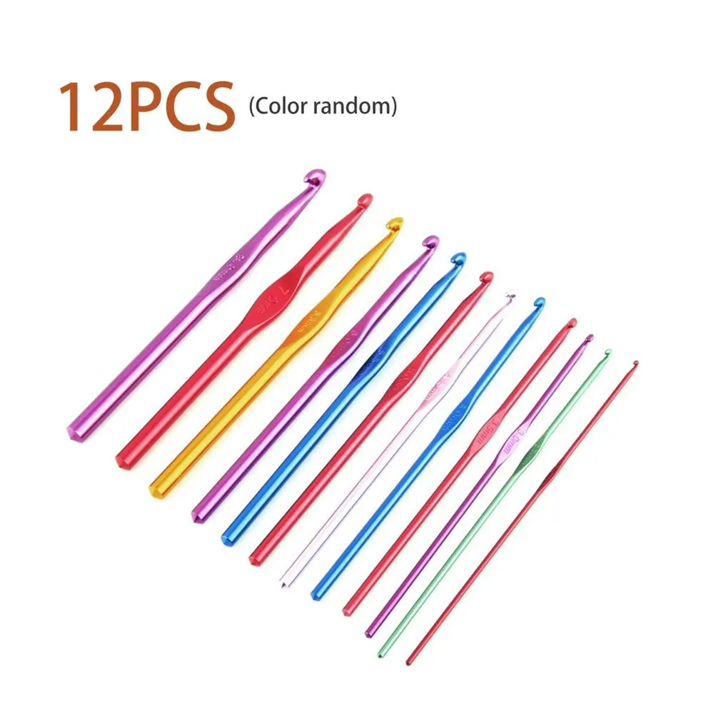 2.0/2.5/3.0/3.5/4.0/4.5/5.0/5.5/6.0/6.5/7.0/8.0mm Multi-color Aluminum Crochet Hooks Needles Knit Weave Craft Yarn Sewing Tools
2.0/2.5/3.0/3.5/4.0/4.5/5.0/5.5/6.0/6.5/7.0/8.0mm Multi-color Aluminum Crochet Hooks Needles Knit Weave Craft Yarn Sewing Tools