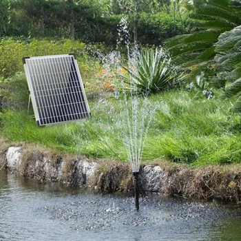 17V 10W Solar Water Pump with Panel Kit for Garden Lawn Pets Bath 
17V 10W Solar Water Pump with Panel Kit for Garden Lawn Pets Bath