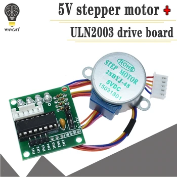1set Smart Electronics 28BYJ-48 5V 4 Phase DC Gear Stepper Motor + ULN2003 Driver Board for arduino DIY Kit
1set Smart Electronics 28BYJ-48 5V 4 Phase DC Gear Stepper Motor + ULN2003 Driver Board for arduino DIY Kit